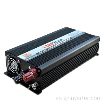 Inverter de energía solar 1200W DC 12V/24V AC 110V/220V